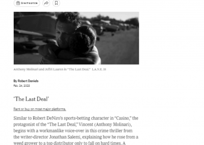 New York Times The Last Deal