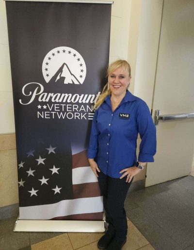 Tracy at Paramount with Vet Net